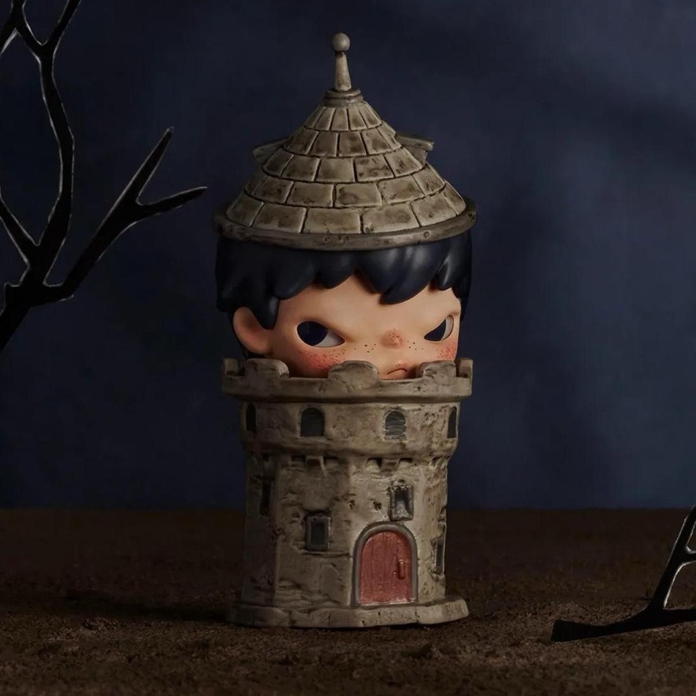Popmart Hirono “Fort” figurine from the Shelter series